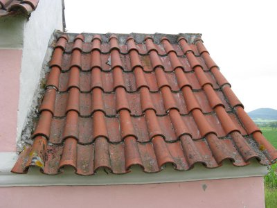 střecha stav červen 2009