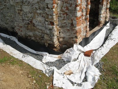detail odvodnění