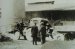 Traktor Lanz-Buldog, který dopravoval vápenec z ložiska Kočí Břeh (Jezírko) v roce 1935